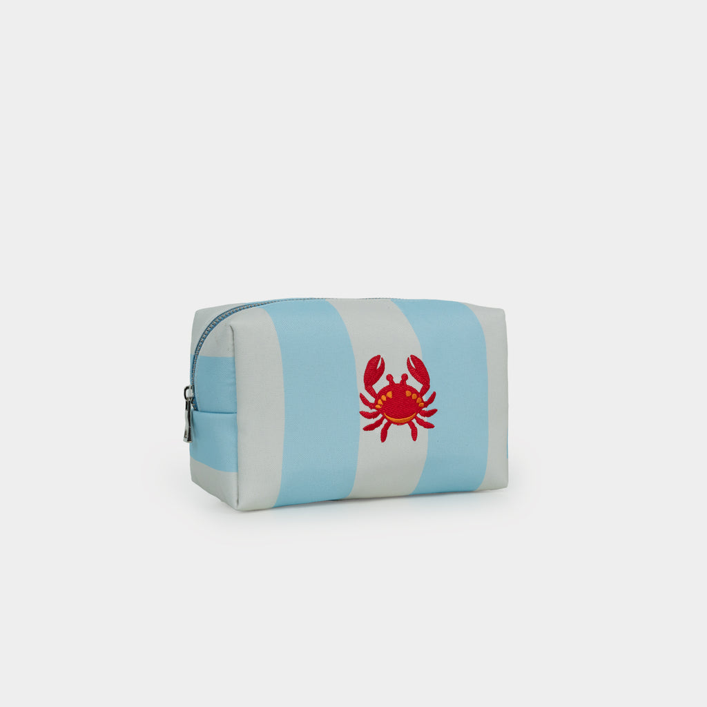 Crab Striped Pouch