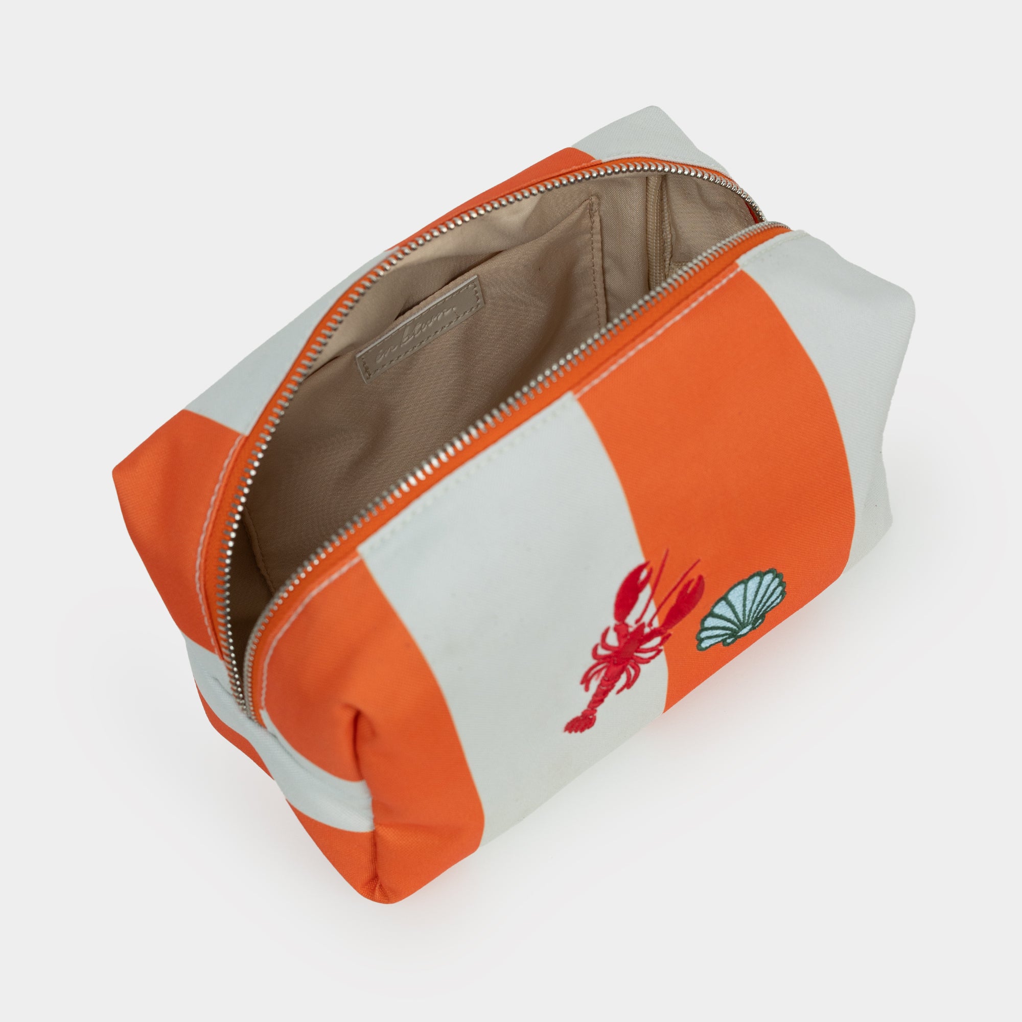 By the Sea Striped Pouch